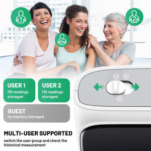 Máquina de pressão sanguínea recarregável, monitor avg <span class=keywords><strong>bp</strong></span>, máquina digital ambulatória com monitor de pressão arterial, braço superior - Product Image 4