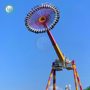 Le grand pendule de parc à thème extérieur populaire monte l'équipement de parc d'attractions en acier en métal de haute qualité capacité 24/30P hauteur de 23m pour - Product Image 2