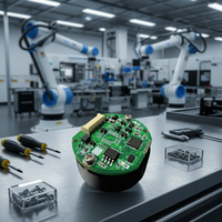 Encodeur rotatif magnétoélectrique à valeur absolue série RZFTCY35, signal stable, qualité industrielle pour machines intelligentes