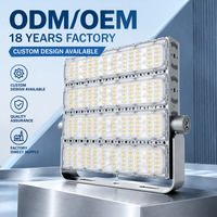 Projecteur LED modulaire 200W 280W avec puce Lumileds et driver Inventronics, orientable, pour éclairage extérieur de haut mât