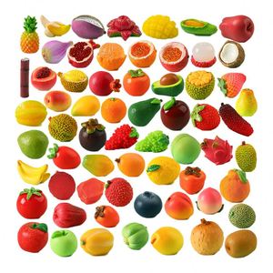 TOYSRUNNER 2025 Juguete de simulación de comida realista de espuma TPR/PU, colección de postres mini de tarta de manzana, juguete para apretar para niños de 5 a 7 años - Product Image 1
