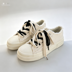 Chaussures en toile légères et tendance pour hommes <span class=keywords><strong>All</strong></span> Stars, respirantes, à lacets, semelle extérieure en caoutchouc, décontractées, pour la marche et le travail, augmentant la taille - Product Image 3