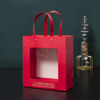 Kostenlose Musteranfertigung Luxuriöse Kraftpapier-Tasche für Mode-Geschenke Kosmetik & Einkaufsverpackung Schaufenster-Display Biologisch Abbaubar