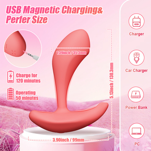 Juguete Sexual Vibrador con Estimulador de Punto G y Clítoris para Mujeres, Masajeador Sexual y Consolador Anal para Parejas, Placer Sexual para Mujeres y Hombres - Product Image 3