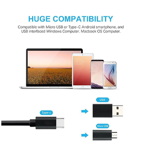 Endoscope industriel 7 mm, caméra flexible de type C <span class=keywords><strong>pour</strong></span> inspection de tuyauterie, <span class=keywords><strong>mini</strong></span>-caméra serpent 3 en 1, boroscope automobile <span class=keywords><strong>pour</strong></span> Android - Product Image 5