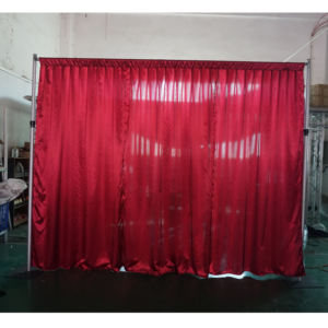 Kit de soporte para telón de fondo con cortinas ajustables para bodas, tipo pipe and drape. - Product Image 3