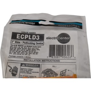 Nuevo DISPOSITIVO DE CANDADO ECPLD3 para 1 PULGADA. BREAKERS Garantía de un año PLC - Product Image 3