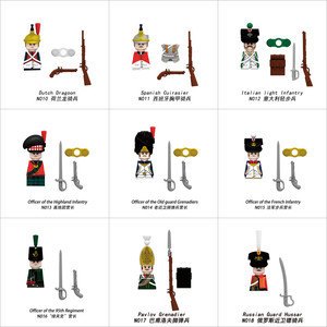 Bloques de Construcción de Personajes Históricos Marítimos de la Era Napoleónica, Juguete Educativo para Niños, Regalos para Fiestas - Product Image 3