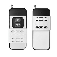 Control Remoto Universal de 1000m, 315MHz, 433MHz, Botón de Encendido/Apagado para Motor, Bomba de Agua, Lámparas