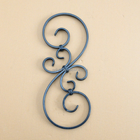 Chine usine clôture porte accessoires rosettes décoratives en fer forgé pour porte