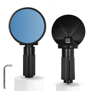 Nouveaux accessoires universels de modification pour moto tout-terrain et véhicule électrique, embouts de guidon mini en alliage d'aluminium, petits rétroviseurs - Product Image 6