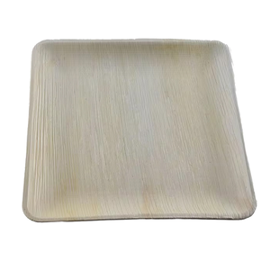Venta al por mayor platos de cena de hoja de palma cuadrados desechables vajilla biodegradable para la boda y servir comida - Product Image 1