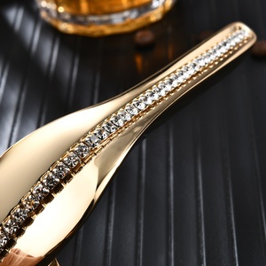 EADER <strong>Gold</strong> Diamond <strong>Door</strong> <strong>Knob</strong> Villa <strong>Door</strong> Handle High Standard Luxury <strong>Door</strong> Lock Set - Product Image 6
