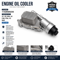 Alloggiamento Filtro Olio Motore Premium per BMW X1 X2 Mini I8 OE 11428585235, Alta Tenuta, Resistente alla Corrosione