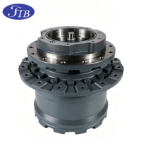 Boîte de vitesses de translation FTB 9080113 EX120-2, 14 trous supérieurs, 16 trous inférieurs, arbre moteur 23T pour réducteur final d'excavatrice Hitachi EX120-2, pièces OEM