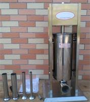 Machine à farcir les saucisses manuelle commerciale/au détail 5L Certificat CE Machine à farcir les saucisses en acier inoxydable