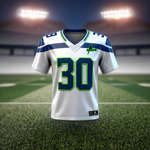 Maglia da Football americano ad asciugatura rapida traspirante da <span class=keywords><strong>uomo</strong></span> e uniforme per adulti Unisex <span class=keywords><strong>abbigliamento</strong></span> da calcio a sublimazione <span class=keywords><strong>taglie</strong></span> forti - Product Image 1