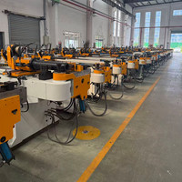 Dobladora de Tubos Industrial para Equipos de Gimnasio y Marcos de Dispositivos Médicos, Máquina de Doblado por Empuje Multirradio para Tubos Ovalados y Redondos