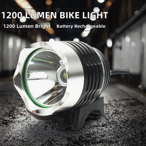<span class=keywords><strong>Luz</strong></span> de Bicicleta LED T6 de Aluminio de 1200 Lúmenes, Súper Brillante, Resistente al Agua IP44, <span class=keywords><strong>Recargable</strong></span>, <span class=keywords><strong>Luz</strong></span> Delantera para Bicicleta - Product Image 2