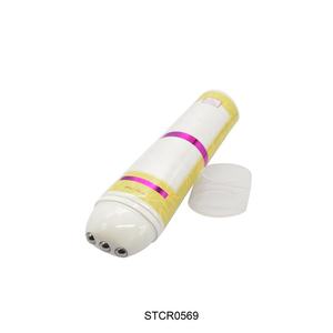 Flacon roll-on transparent de 200 ml en gros – Contenant roll-on en plastique – Emballage tube roll-on en plastique - Product Image 3