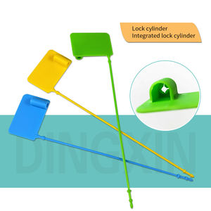 Одноразовый защитный пластиковый замок для одежды и обуви - Product Image 4