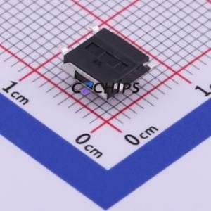 UK-B0229-G3.4-DZ Tactile Switch SMD-4P,6.2x6.2mm Switch Single Pole Single Throw Round Button 2.5N Vertical Mount - Product Image 2