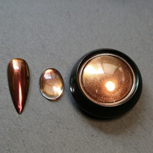 Polvo de Pigmento Camaleón de Lujo Personalizado, Pigmento Cosmético Inorgánico Sólido con Efecto de Cambio de Color, Bronce Dorado - Product Image 1