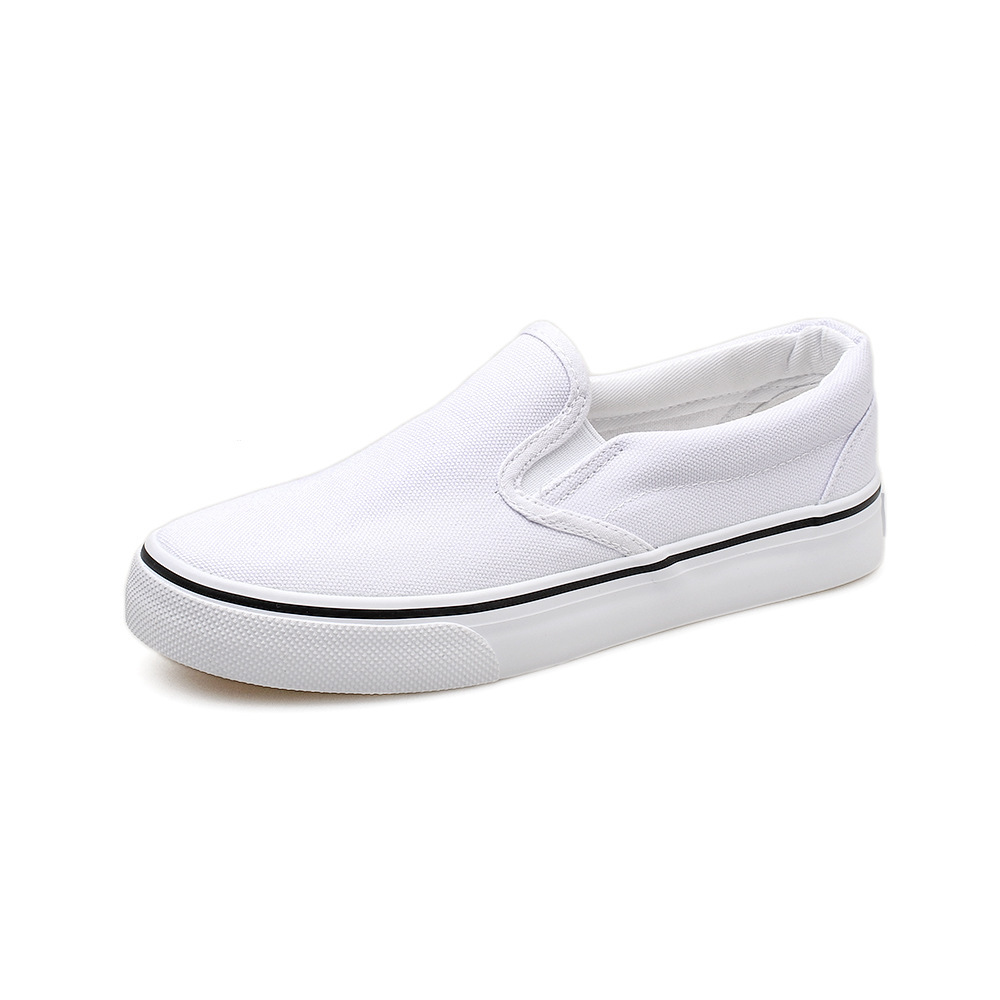 zapatillas blancas lisas mujeres elegante y de moda: