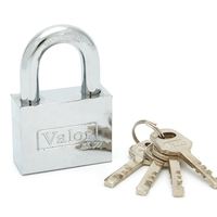 Cadenas à ailettes en laiton de haute qualité 40mm, antivol, solide, long et court, avec corps de verrouillage carré, clés en fer, prix d'usine