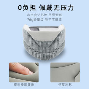 Soporte cervical AiHuJia Medical, talla única, de seda fría transpirable, fijador cervical para el cuidado del cuello. - Product Image 5