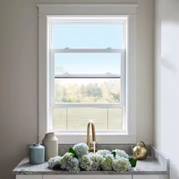 Fenêtre coulissante en vinyle sur mesure, design moderne, double vitrage, fenêtre UPVC, verre trempé, fenêtre coulissante en PVC pour maison, balcon