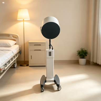 OEM DM446 Standing Terahertz Physiotherapy Device Rotary Resonance Intelligent Biochip Control for Salon Use-Promote Blood
