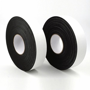 <span class=keywords><strong>Bande</strong></span> adhésive en mousse <span class=keywords><strong>néoprène</strong></span> CR EPDM noire, ignifuge, imperméable, antichoc, isolante, à cellules fermées, pour fenêtres et portes - Product Image 4