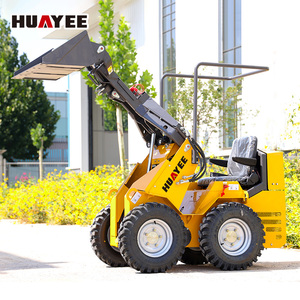Minicargadora 4x4 de Servicio Pesado con Ruedas de Oruga, Certificación CE EPA, para Hogar y Jardín, con Cucharón, Zanjadora y Arado Rotatorio, Fácil de Usar, Envío Gratuito desde China - Product Image 5