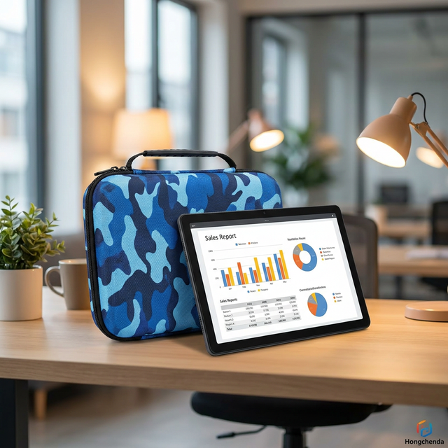 2026 Puffy Hard Shell Large Capacity Durable Waterproof Shockproof Gaming Laptop Protective Bag EVA Convertible Carrying Sleeve