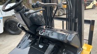 Meilleur prix, chariot élévateur diesel Komatsu d'occasion 100% d'origine japonaise, 3 tonnes, avec mât à deux étages, pneus pneumatiques, bon état de fonctionnement