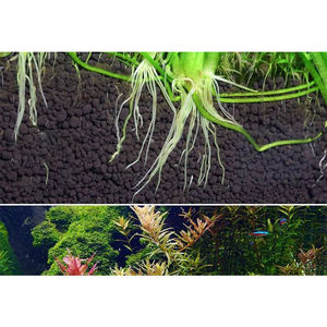 Substrat d'aquarium, terre naturelle noire et boue pour plantes aquatiques, 1 kg, support pour plantes, décoration d'intérieur, aquarium - Product Image 4
