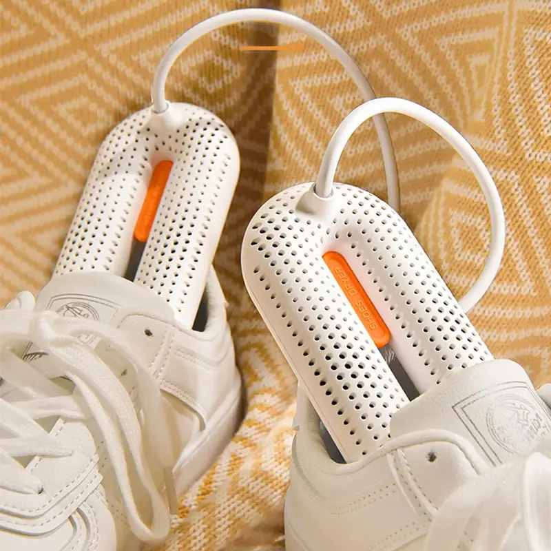 Sepatu pengeringan pemanas logo kustom mesin sepatu rumah portabel pengering sepatu elektrik UV cepat kering angin hangat