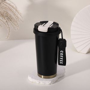 Vaso Térmico de Acero Inoxidable de 530 ml con Logotipo Personalizado, Taza de Viaje Aislada para Bebidas Frías y Calientes, Taza de Café para Viaje - Product Image 3