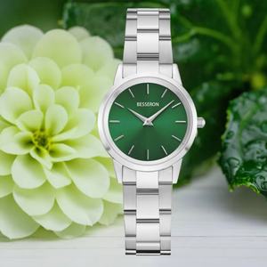 Reloj de Pulsera para Mujer, Diseño Elegante, Cuarzo, Cristal, Acero Inoxidable, Resistente al Agua 3ATM, Movimiento MIYOTA, Esfera con Agujas - Product Image 4