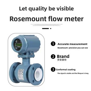 Rosemounte 8732E+8705 Magnetic Flow Meter Flanged Design With 8705 Sensor 8732E Transmitter for Liquid Gas Air Water Oil - Product Image 2