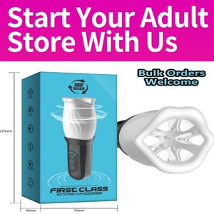 Copa de Masturbación Masculina con Succión Automática Realista, Vibrador de Succión Oral y Vaginal para Adultos, Juguetes Masturbadores para Hombres - Product Image 2