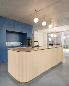 แผ่นผนังตกแต่งภายในสไตล์โมเดิร์น ปราศจากฟอร์มาลดีไฮด์ แผ่นผนังเพดานในร่ม แผ่นไม้ไผ่ WPC แผ่นปิดผิวเรียบ - Product Image 5