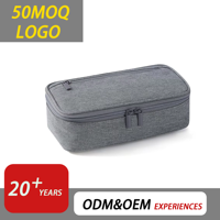 Trousse scolaire multifonctionnelle grande capacité couleur unie 2026, personnalisable avec logo, vente en gros