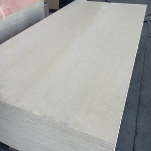 Tableros de madera dura Hojas de madera contrachapada lisa sin terminar Paneles de piel de <span class=keywords><strong>puerta</strong></span> de grado E1 multiusos - Product Image 5