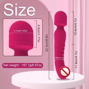 Vibrador 2 en 1 en Oferta, Masajeador Corporal Personal con Calor, Vibrador de Punto G de Silicona Eléctrico Recargable para Mujer - Product Image 5
