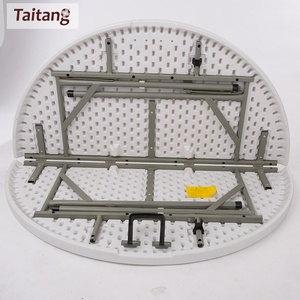 Venta caliente blanco redonda de Metal balcón mesa plegable - Product Image 6