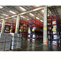 Plateforme de stockage de type loft - Structure en acier démontable robuste et personnalisable pour entrepôts et mezzanines