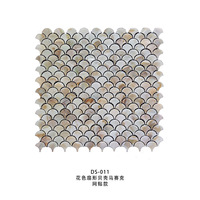 Mosaïque de coquillages nacrés argentés de forme irrégulière haut de gamme pour mur, crédence, sol, escalier, moderne, épaisseur 3 mm, cuisine, hôtel