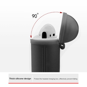 Funda de Silicona Suave para Auriculares AirPods 1 2 3 4 Pro, Antigolpes, Anticaídas, Protectora y Portátil - Product Image 3